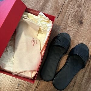 authentic Valentino slippers
